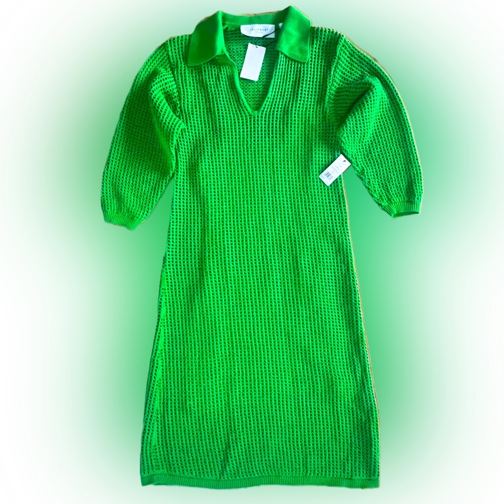 Brand new with tags Equipment Green Knit Dress